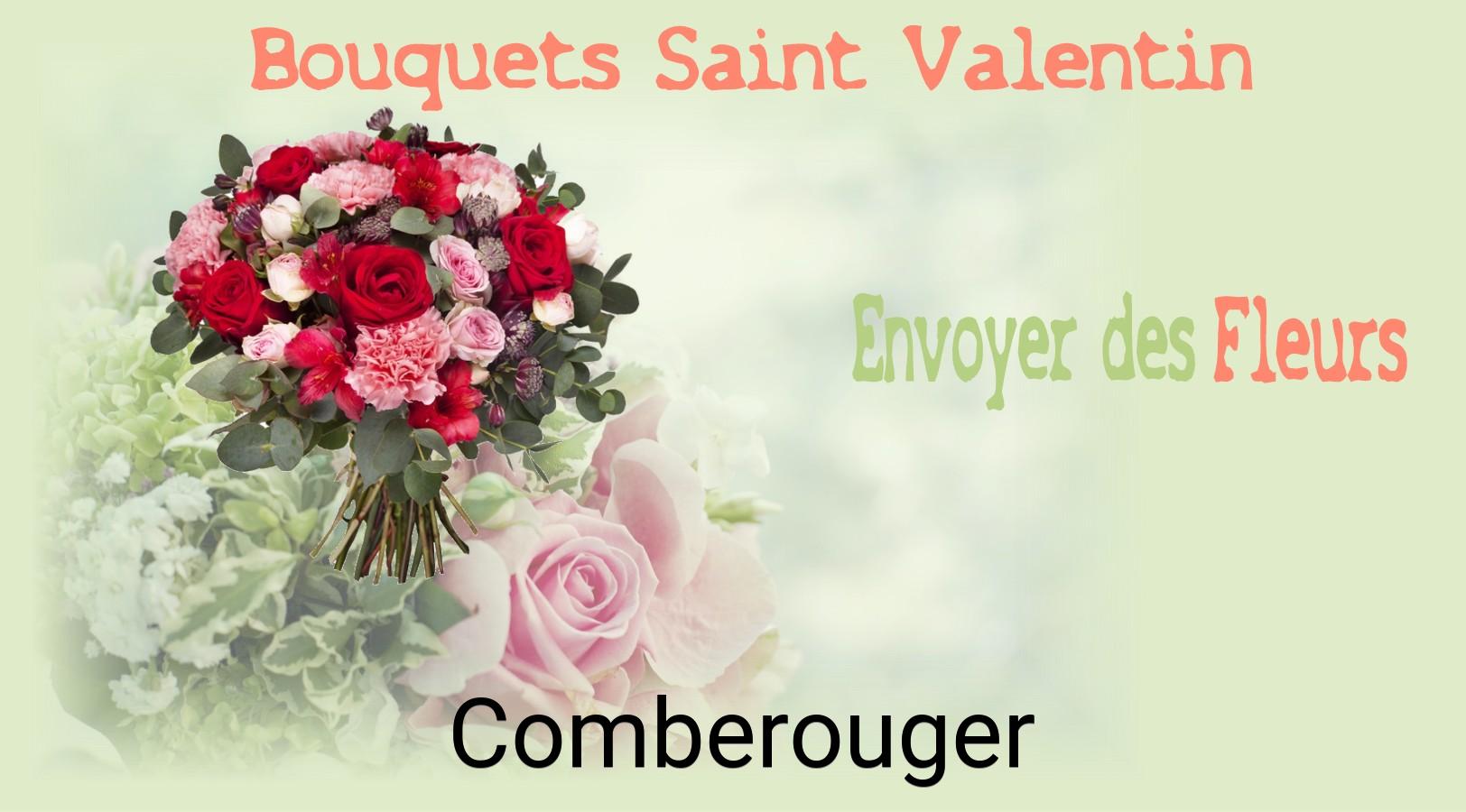 Roses de Saint-Valentin livrées à Comberouger